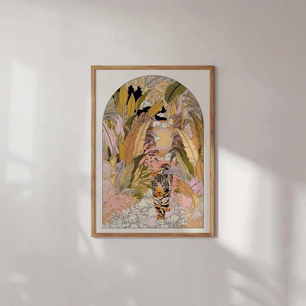 'The Tiger' Art Print-1