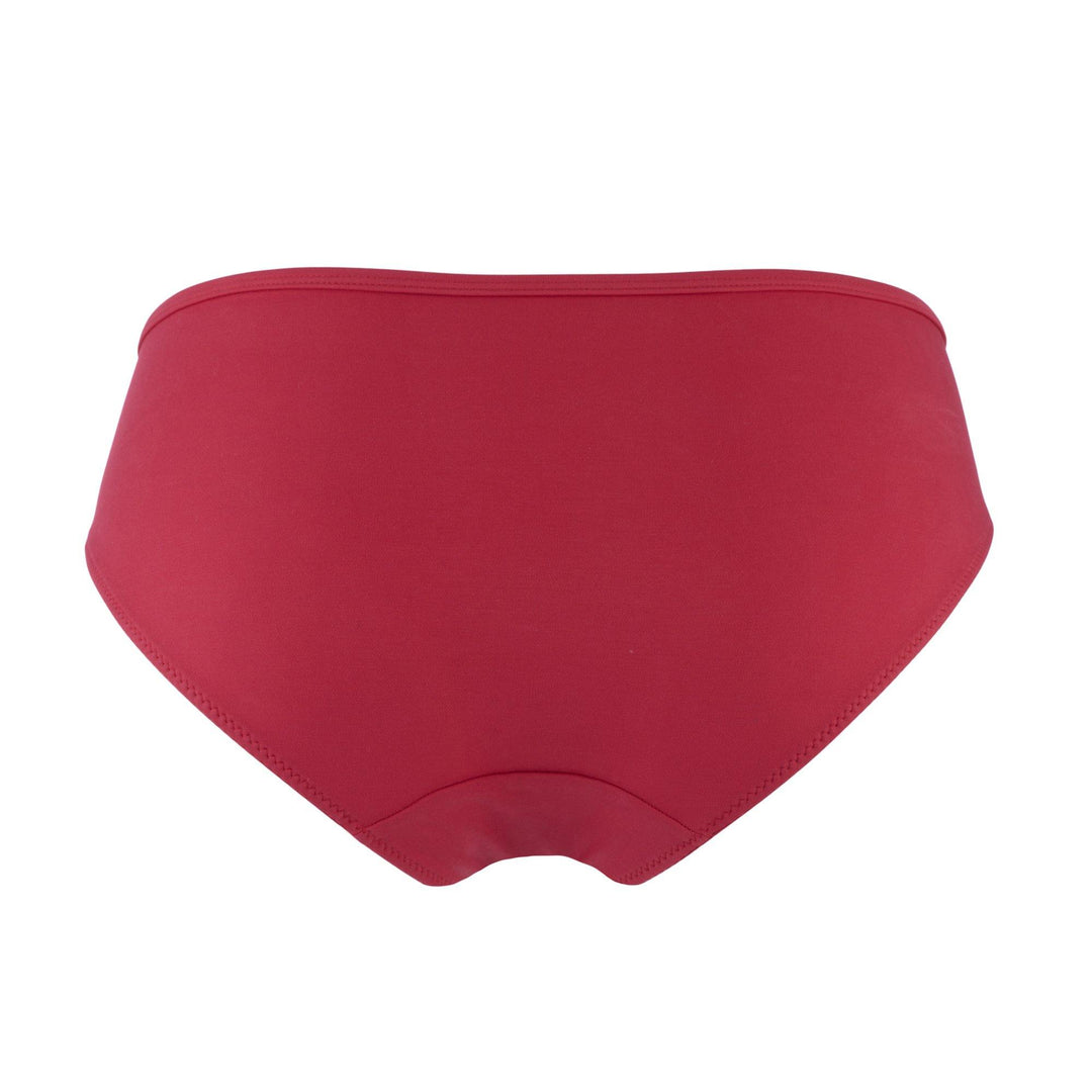 Passion Red - Silk & Organic Cotton Brief-2