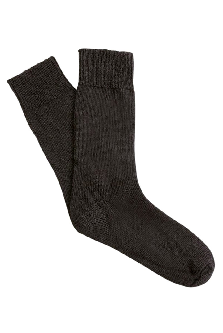 Lily Ella Collection classic knit charcoal grey socks essential women's accessory