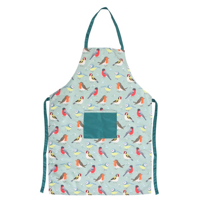 British Garden Birds Cotton Apron-0