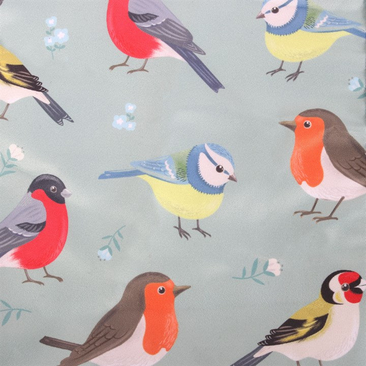 British Garden Birds Cotton Apron-1