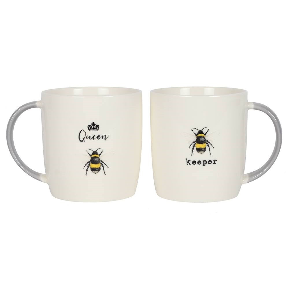 Queen Bee and Bee Keeper Mug Gift Set-1