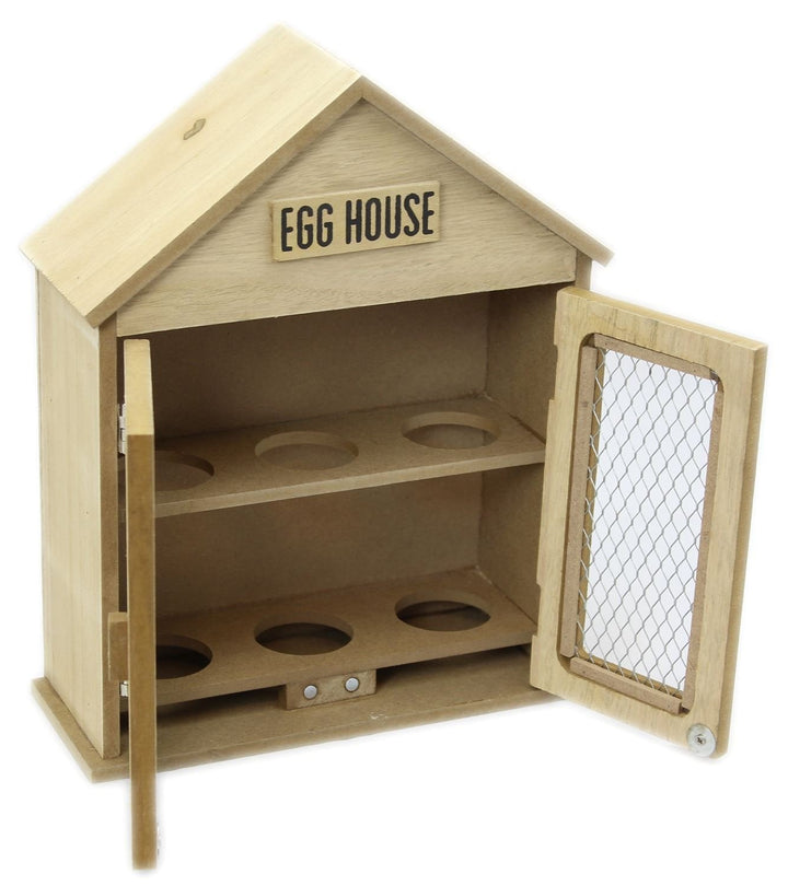 Wooden Two Door Egg House-1