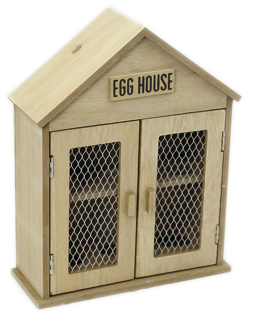 Wooden Two Door Egg House-0