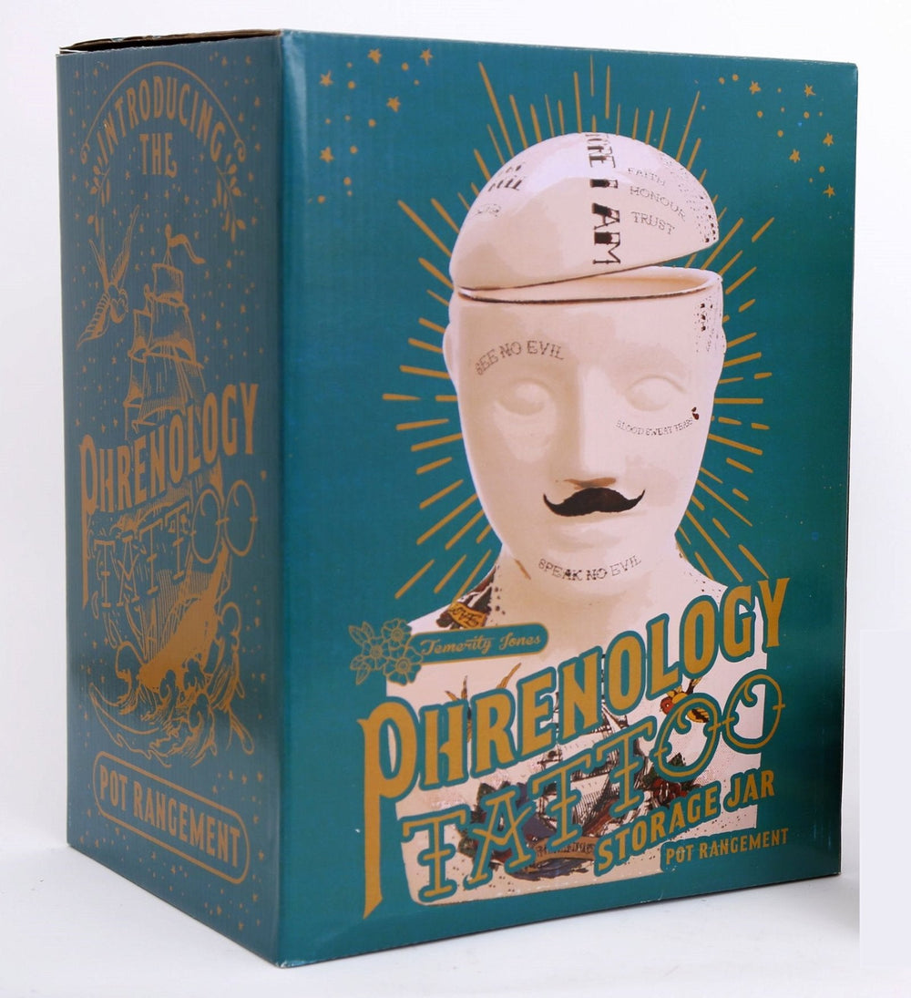 Phrenology Head 29cm-1