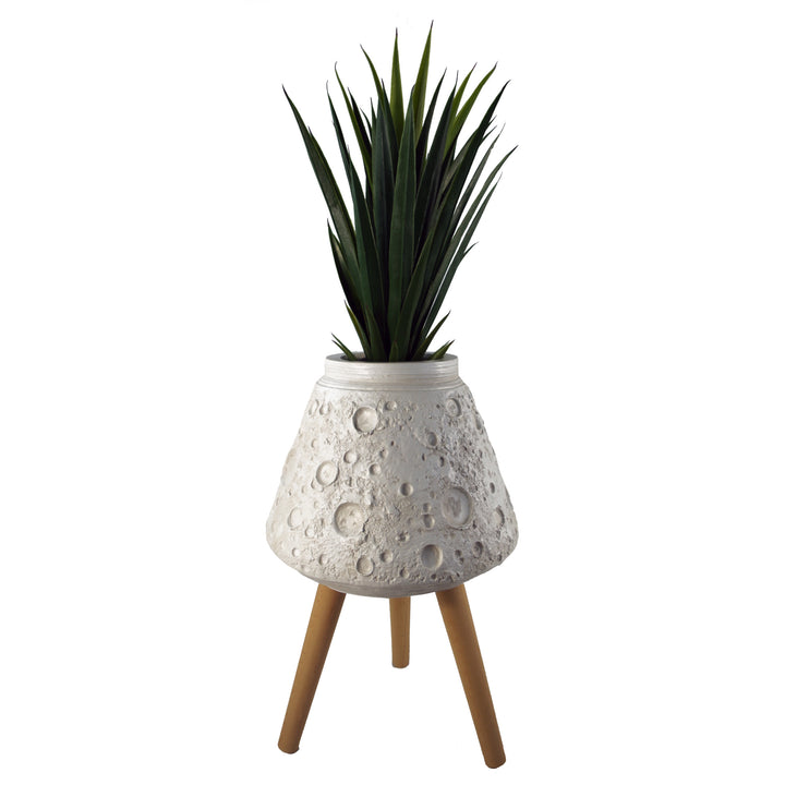 62cm x 40cm Large Lunar White Planter-1