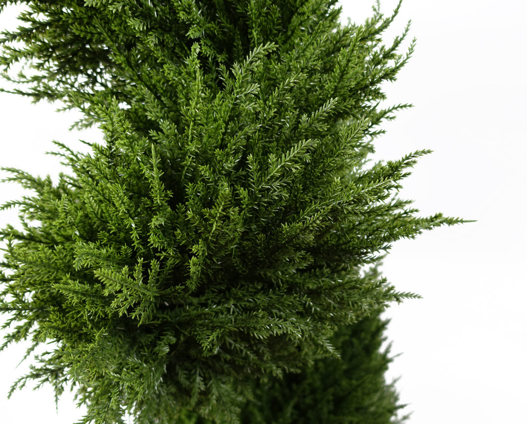 120cm Sprial Cypress Artificial Tree UV Resistant Outdoor-1