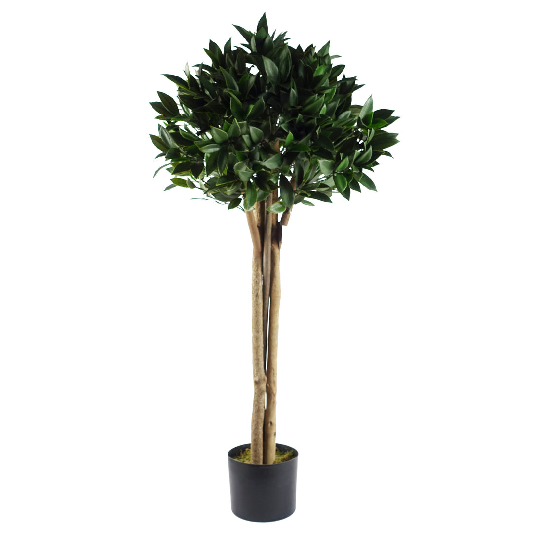 120cm Bay Tree Laurel UV Resistant Outdoor Topiary-0