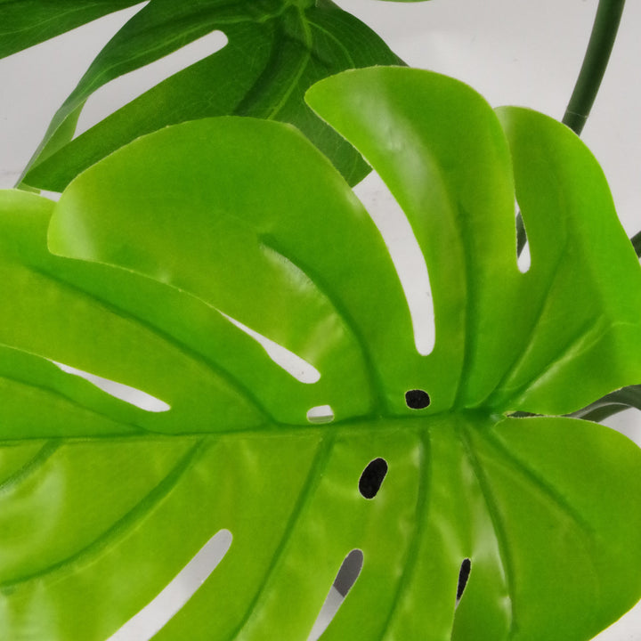 120cm Artificial Twisted Stem Monstera Plant-3