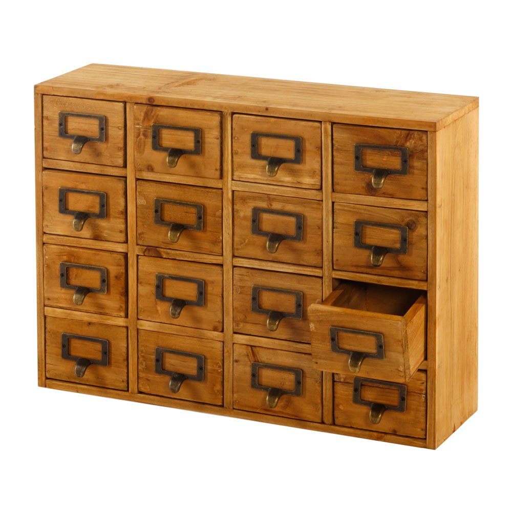 Storage Drawers (16 drawers) 35 x 15 x 46.5cm-1