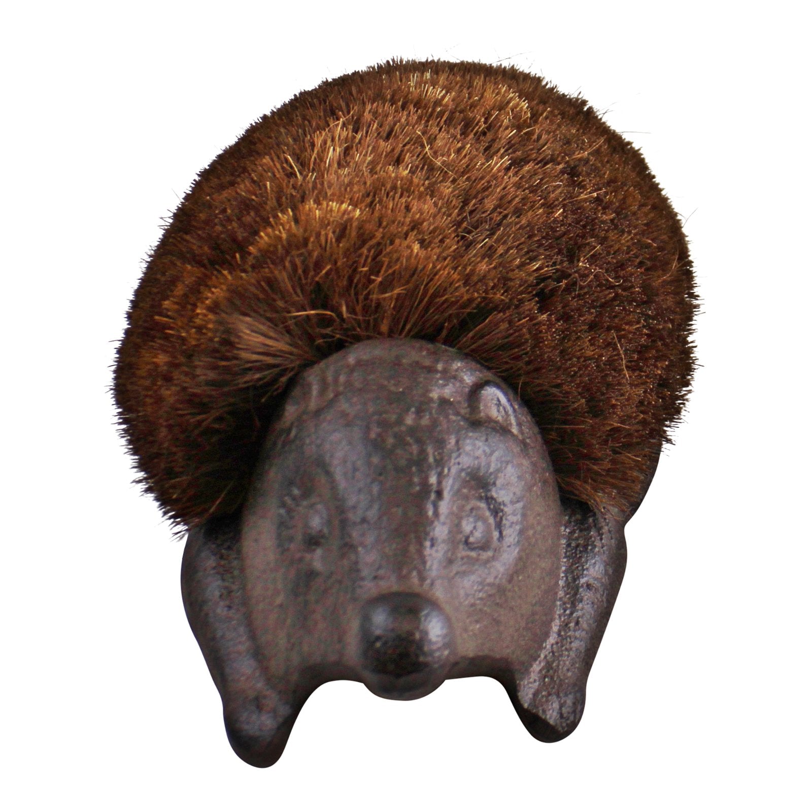 Cast iron hedgehog boot brush best sale