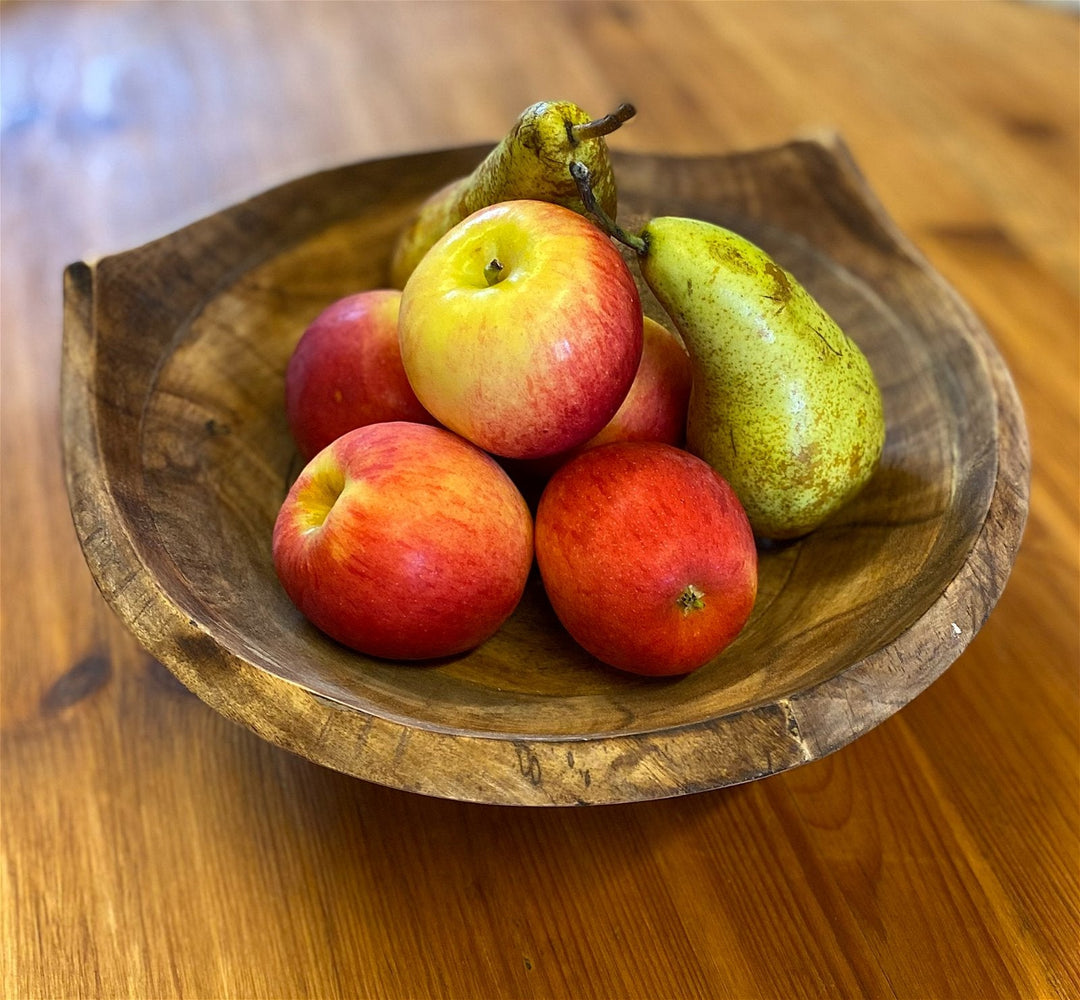 Triangular Shaped Wooden Bowl-2