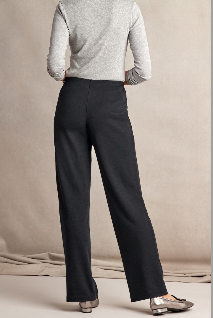 Luxury Wool Mix Trousers - Black
