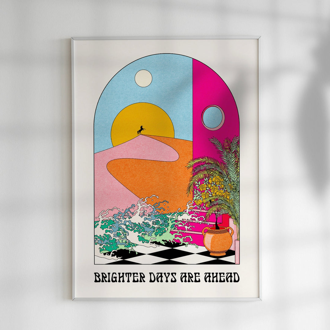 'Brighter Days Ahead' Art Print-1