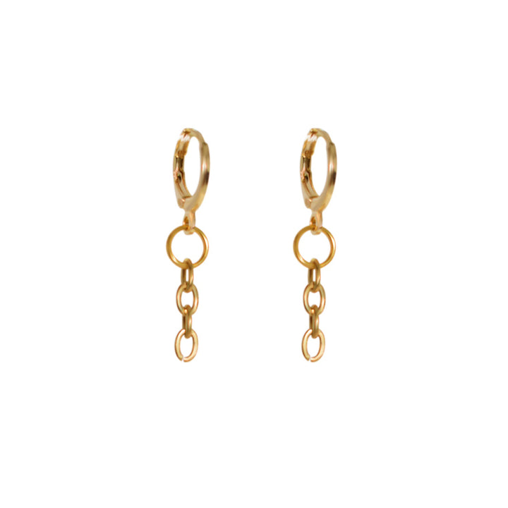 Minimalist Chain Drop Earrings | by Ifemi Jewels-0