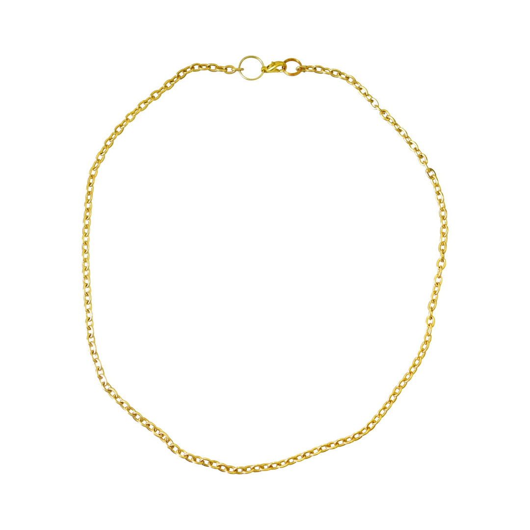 Ultimo Gold chain necklace | by Ifemi Jewels-0