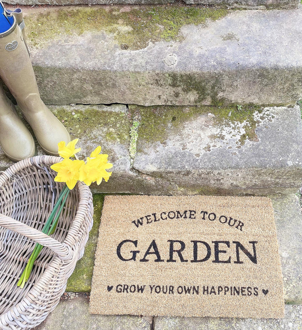 Grow Your Own Happiness Potting Shed Doormat-1