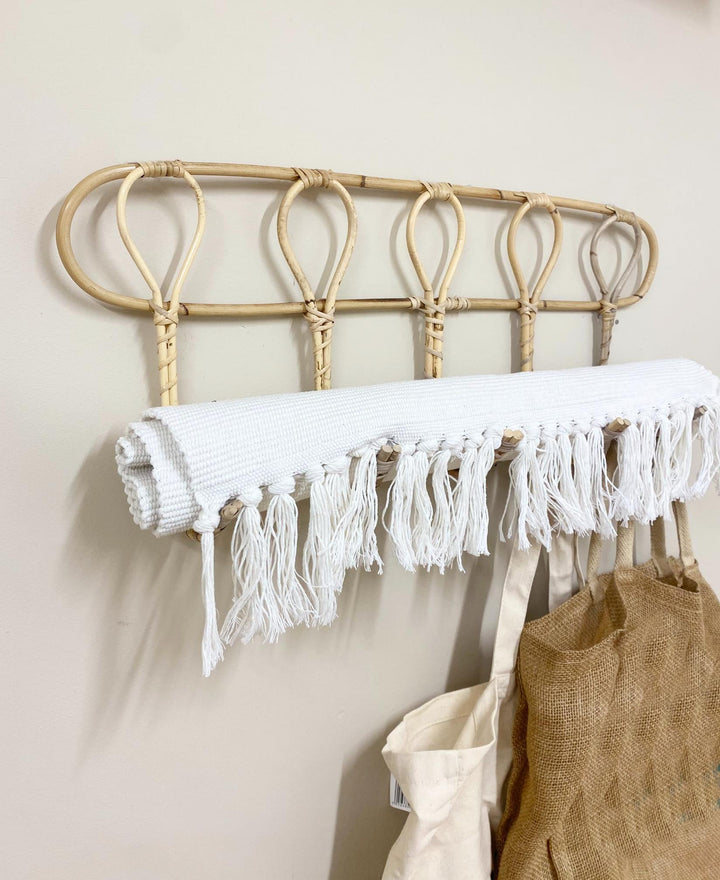 Wall Mounted Rattan Hooks-3