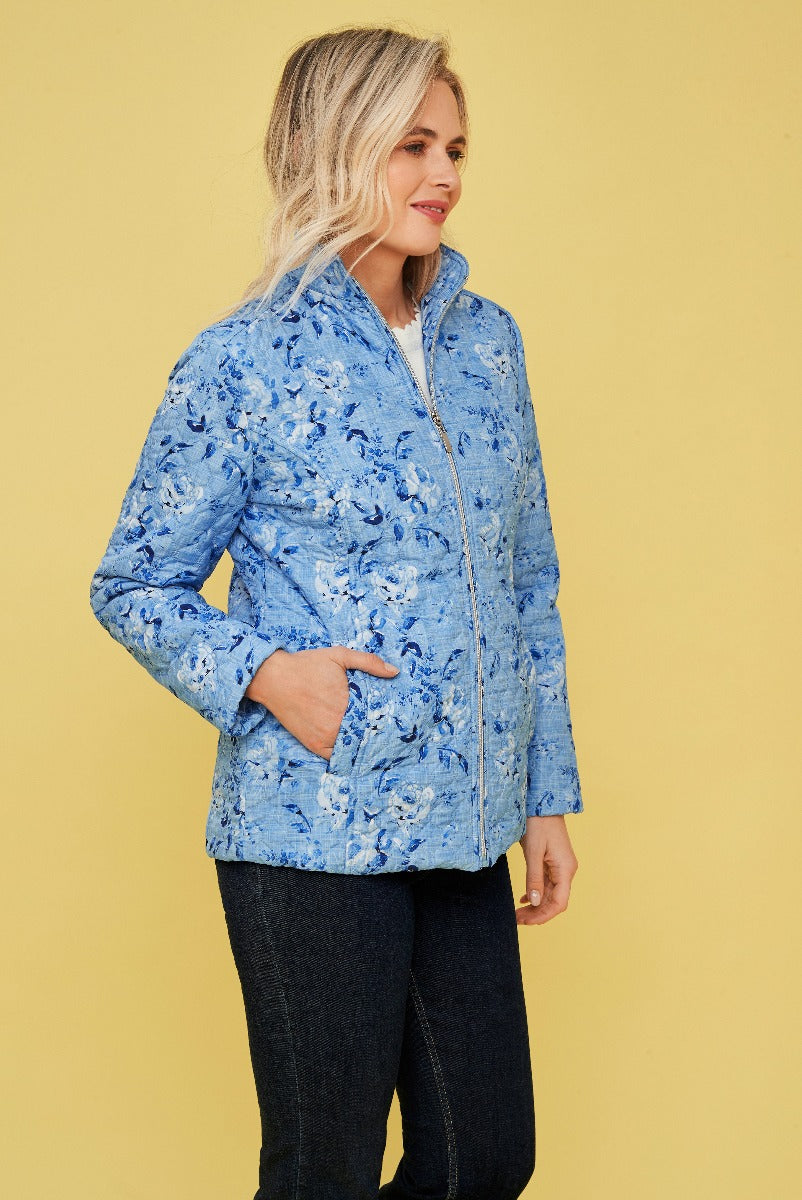 Women's Bomber Jacket Casual Retro Floral Zip Up India | Ubuy