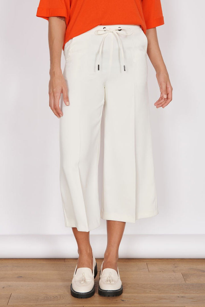 Grace Cream Wide Leg Culottes-0