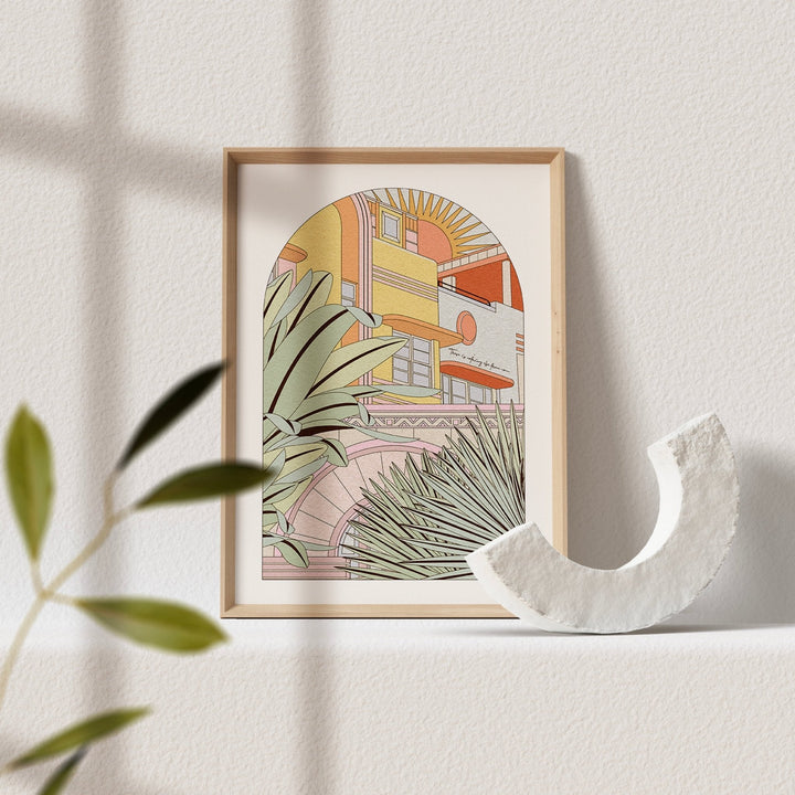 'Miami' Art Print-3