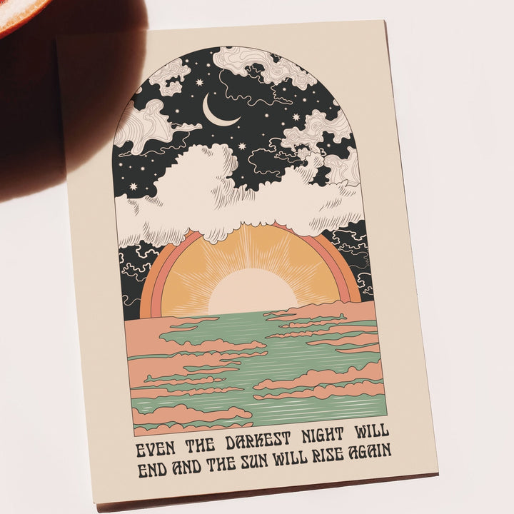 'The Sun Will Rise' Art Print-0